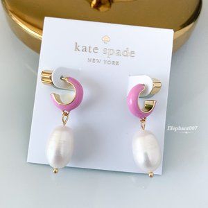 Kate Spade earrings hop pearl earrings